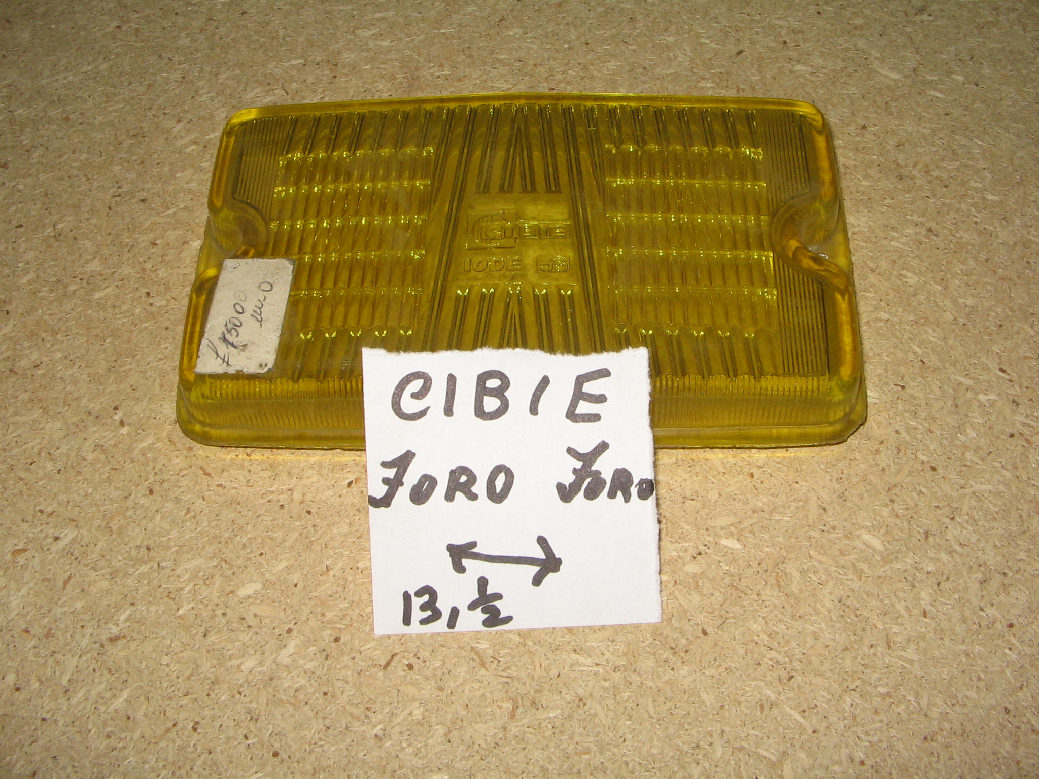 VETRO CIBIE FENDINEBBIA DISPONIBILE N.1 N. 1.242
